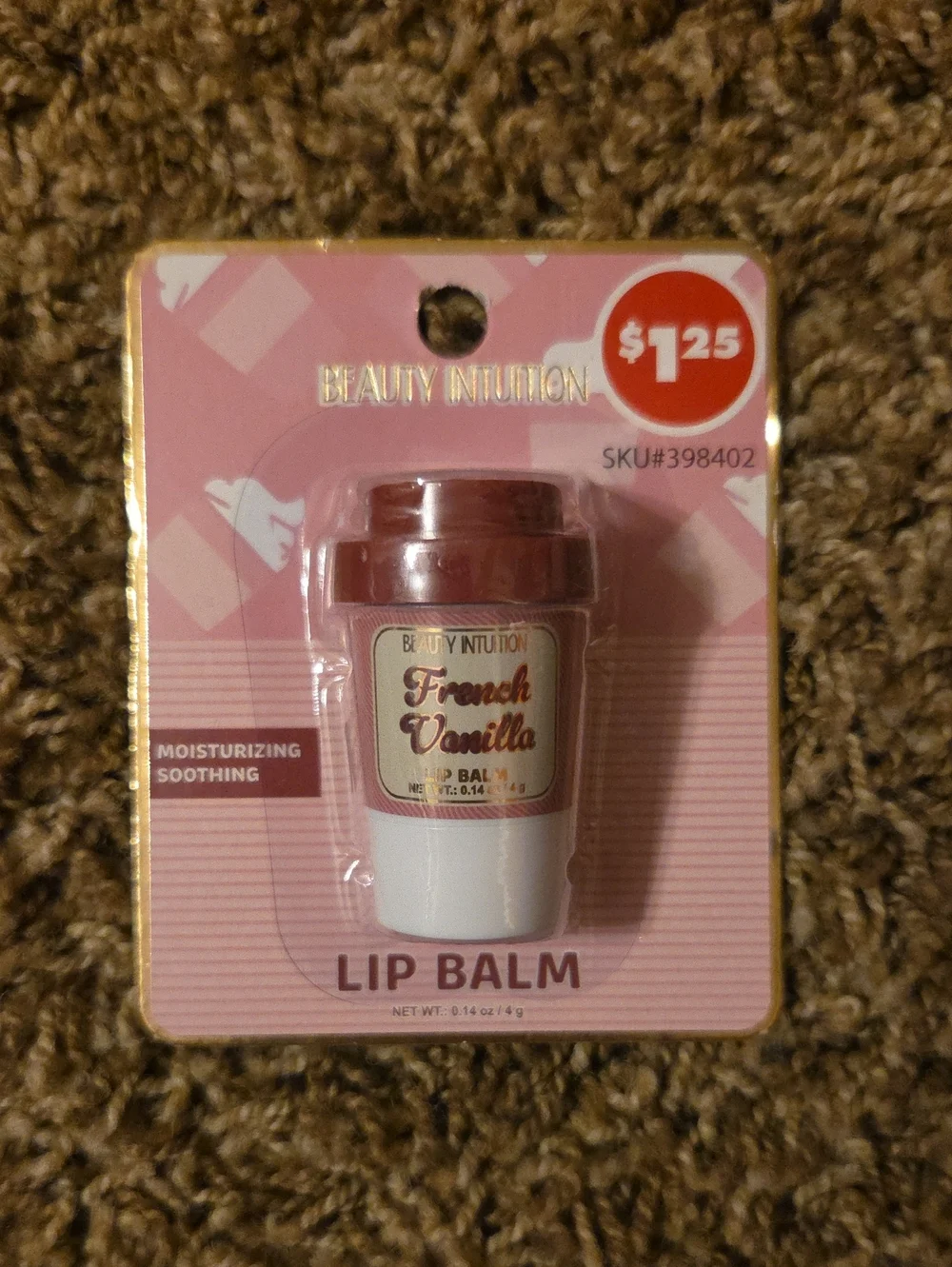 French Vanilla Coffee Lip Balm